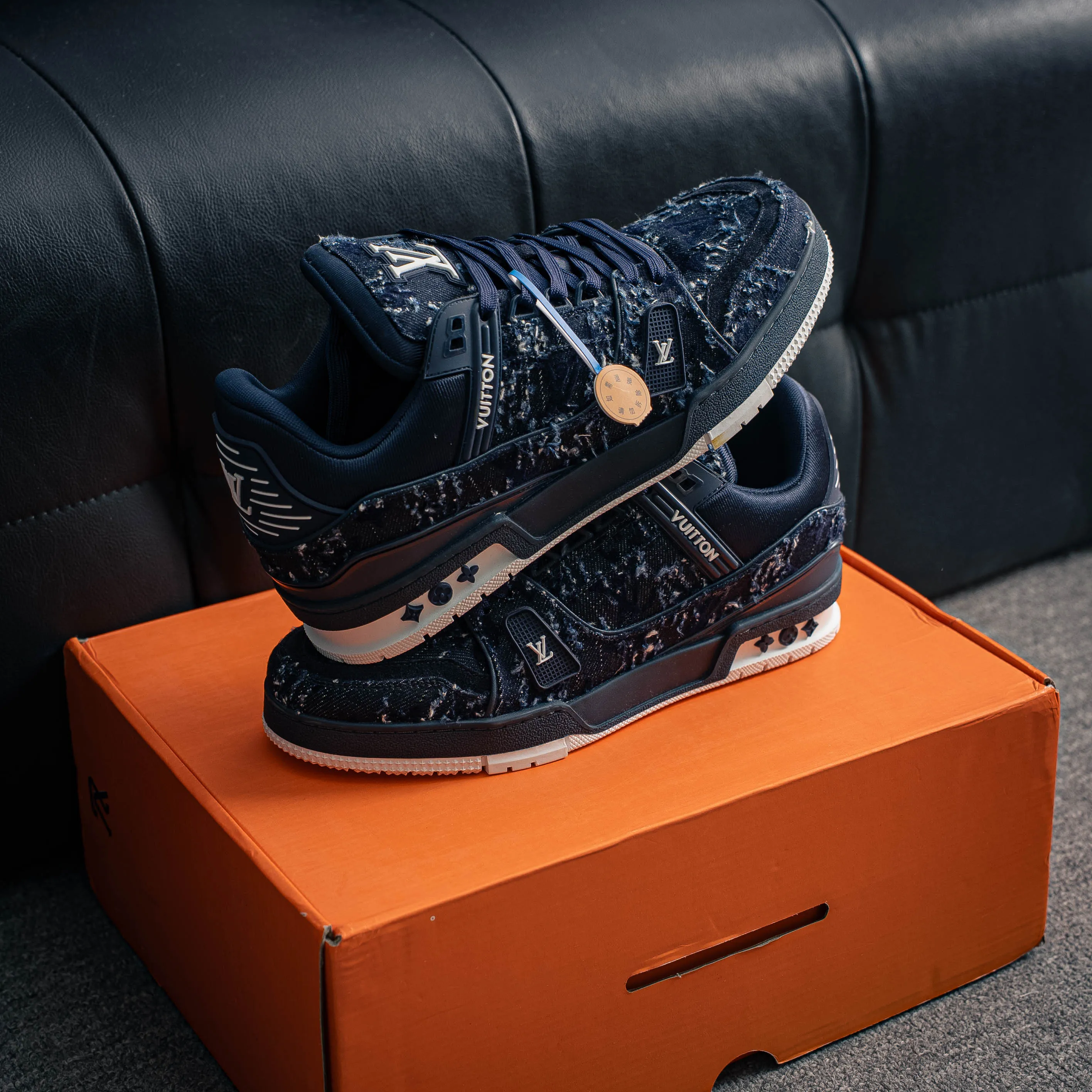 【VL 】 LOUIS VUITTON LV Trainer ✦ Cowhide Leather Monogram ，Retro ✦ #54 1